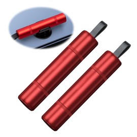 Vidsmow Emergency Hammer Car with Seat Belt Cutter, 2-in-1 Seat Belt Cutter, Emergency Hammer, Car Safety Hammer with Spring Mechanism for Emergency Rescue, Easy to Carry and Quick Escape in Emergency