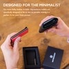 Hayvenhurst Slim Minimalist Front Pocket RFID Blocking Metal Wallets for