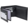 FOMAX® Men's Genuine Leather Wallet with RFID Protection, Landscape Format