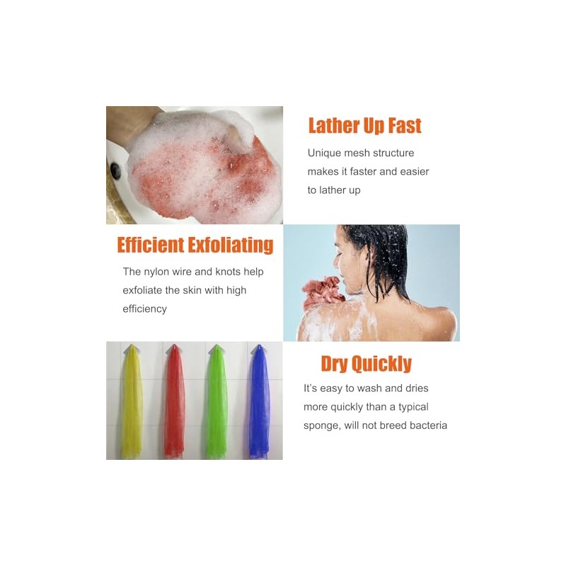 Esponja Red Africana Unifab Baño Exfoliante Real Paño Lavado Corporal