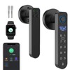 eLinkSmart Fingerprint Handle Door Lock RFID Card NFC Smart Door