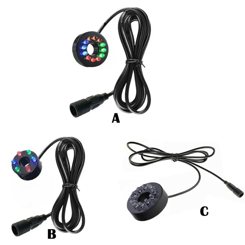 SUIOPPYUW RGB Waterproof Connector Light Underwater Lighting Feature Garden Underwater