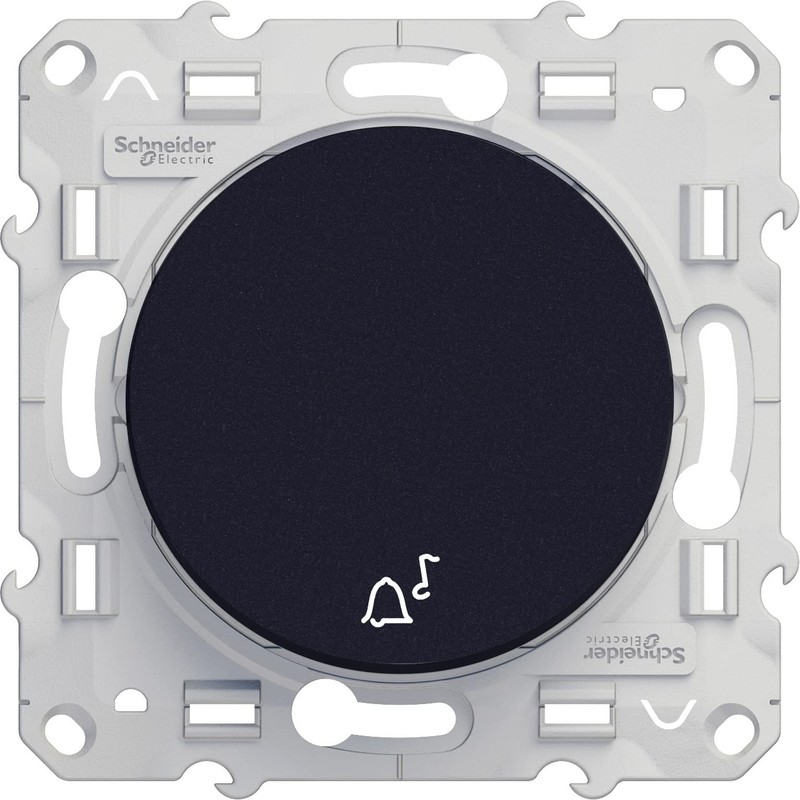 Odace 10 Amp Anthracite Slider with Lock