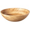 Lipper International Bamboo Wood Salad Bowl with 2 Server Utensils,