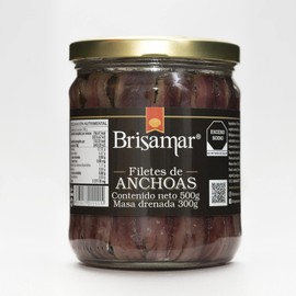 Filetes de Anchoas Brisamar 500 grs