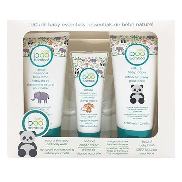 Boo Bamboo Natural Baby Essentials Kit