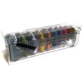 Professional Line Attachment Combs All Sizes with Strong Metal Fitting Cutting Guide Fit - Super Taper, Chromepro, Balding, Magic 5 Star and Other Standard Full Sized Clippers