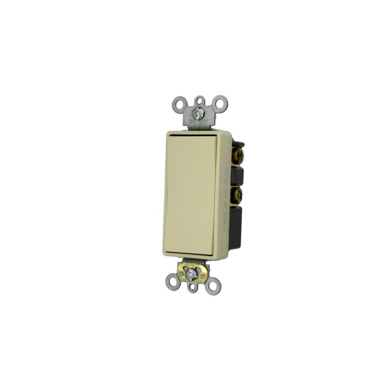 Leviton 3-Amp 24-Volt Decora Plus Rocker Double-Throw Ctr-OFF Momentary Contact