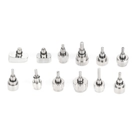 12 Grid/Box Watch Push Press Button, Small and Convenient Watch Repairing Tool Accessory for Watchmaker