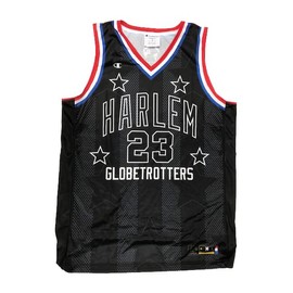 Harlem Globetrotters Thunder #23 Black Replica Jersey by Champion Medium