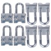 8 Pack Adjustable Coil Spring Lowering-Leveling Clamp Kit -Coil Spring