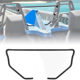 LDETXY Rear Windshield for Polaris Slingshot, Back Hard-coated PC Dustproof Scratch Resistant Clear Windscreen Deflector Panel for Polaris Slingshot S R SL SLR LE 2015-2025 Accessories