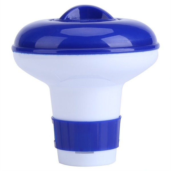 Floating Chemical Dispenser, S/M Blue and White Floating for Indoor