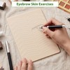 36 Pcs Microblading Practice Skin, Double Sided Microblading Supplies with