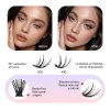 280pzs Kit De Extensiones Pestañas Raíces Curvaturad 9-16mm
