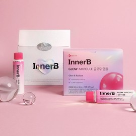 CJ Wellcare 이너비 글로우 앰플 마시는 콜라겐/히알루론산 10병 x 1박스 Inner B Glow Ampoule Drinking Collagen/Hyaluronic Acid 10 Bottles x 1 Box
