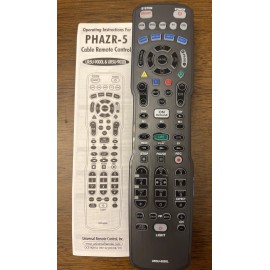 Universal Remote Control PHAZR-5 Remote UR5U-9020L New!