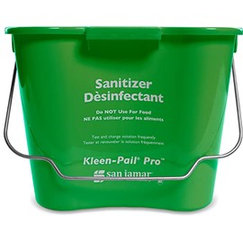 San Jamar Kleen-Pail® Plastic Pro Cleaning Bucket 8 Quarts Green