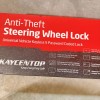 Kaycentop Anti- Theft Steering Wheel Lock Kaycentop Universal Vehicle Keyless