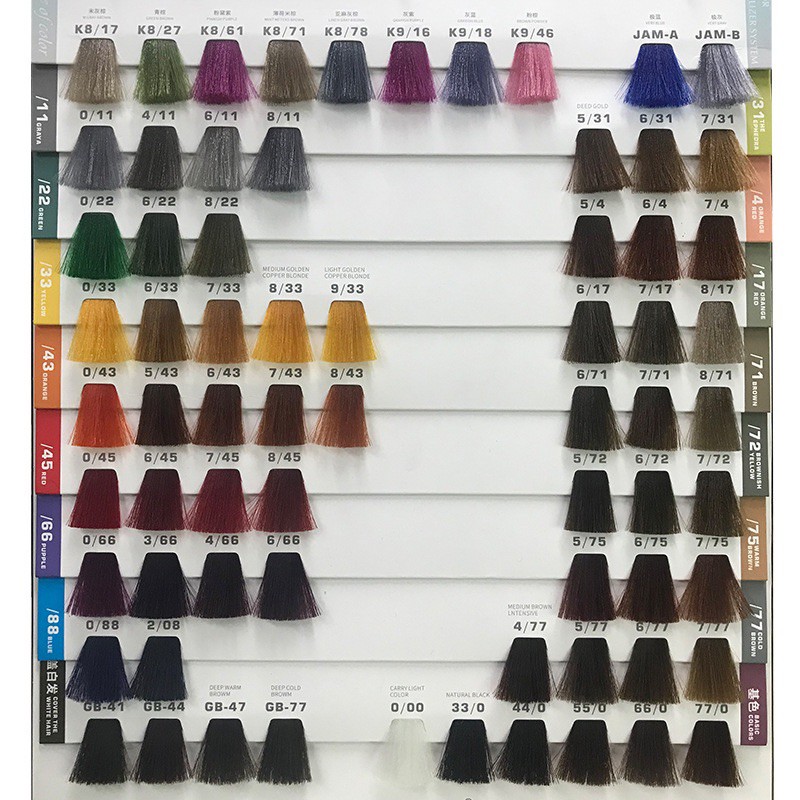 【Rdy Stock现货】MEIDU HAIR FASHION JAMA COLOUR DYE CREAM 100GRAM 美度JAMA日系潮色头发染膏