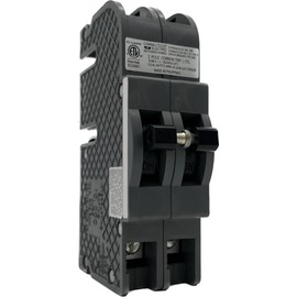 Connecticut Electric UBIZ260-1 - 60 Amp 1-1/2 in 2-Pole Zinsco QCAL60 Compatible Circuit Breaker, ETL Listed, Safe & Reliable Replacement