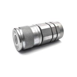 Female Flat Face 1/2" BSP - Hydraulic Quick Release Coupling - 350 Bar Working Pressure