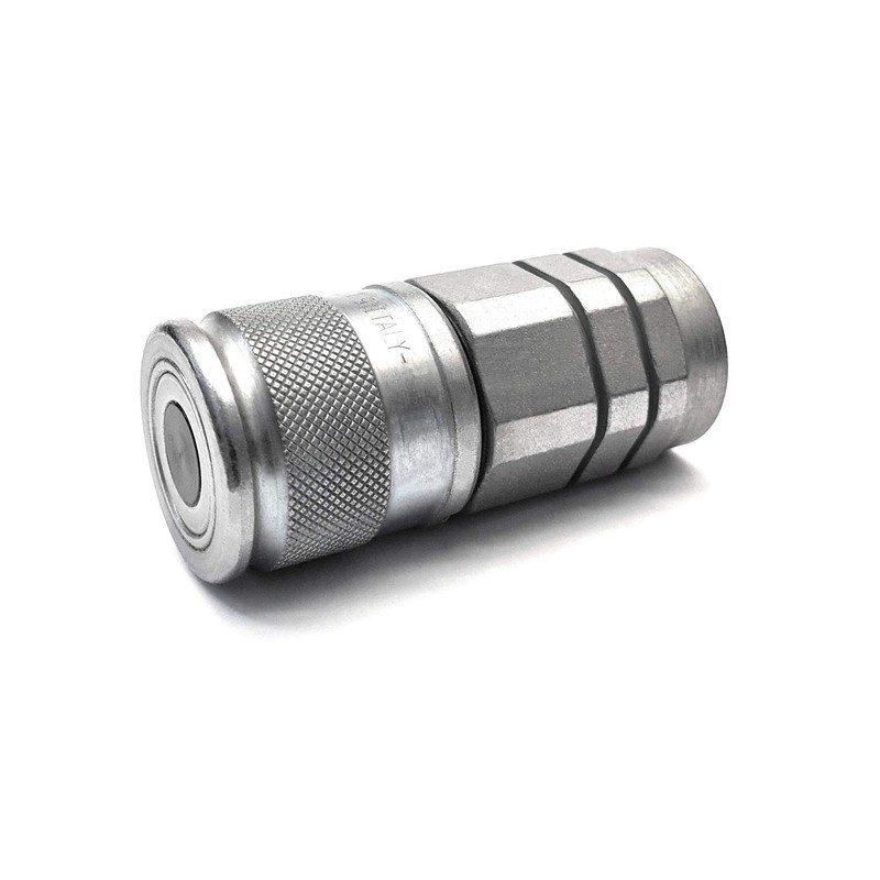 Female Flat Face 1/2" BSP - Hydraulic Quick Release Coupling