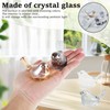 DJAPWPX-Crystal Bird Figurines Decorative Bird Statue Beautiful Crystal Bird Decor