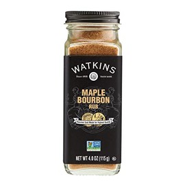 Watkins Grilling Maple Bourbon Seasoning, 4 oz (Pack of 1) (Packaging may vary)