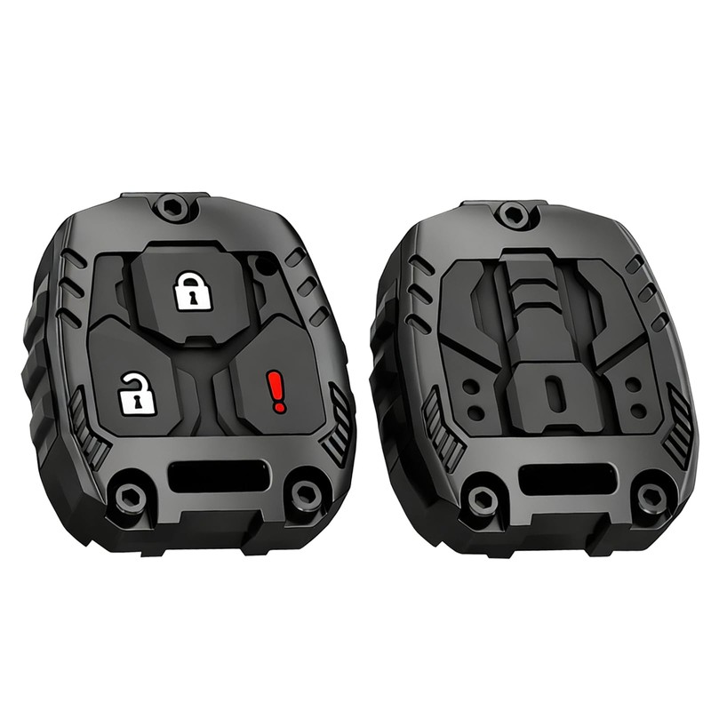 AIOEUOIA 3-Button Key Shell Replacement Case for Toyota FJ Cruiser