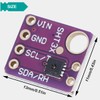 DAOKAI Temperature and Humidity Sensor Module SHT31 SHT31-D IIC I2C