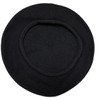 Parkhurst of Canada 10-1/2 Inch Cotton Knit Beret (Black) One