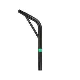 ALTALINE Bicycle Chromoly 25.4mm Black Lay-Back with Support Seatpost 400mm Long