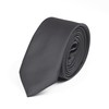 DWOY Necktie for Men and Women Solid Color Slim Men's