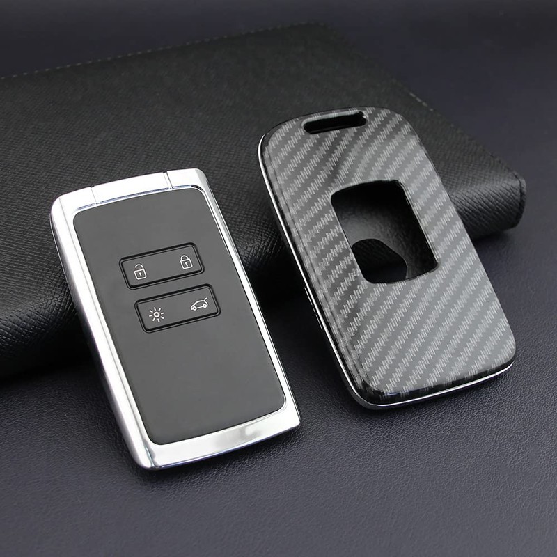 HIBEYO Smart Car Key ABS Case Fits Renault Protective Case