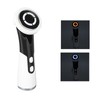 USB Muti Function Facial Massager Red Blue Led Heating Vibration
