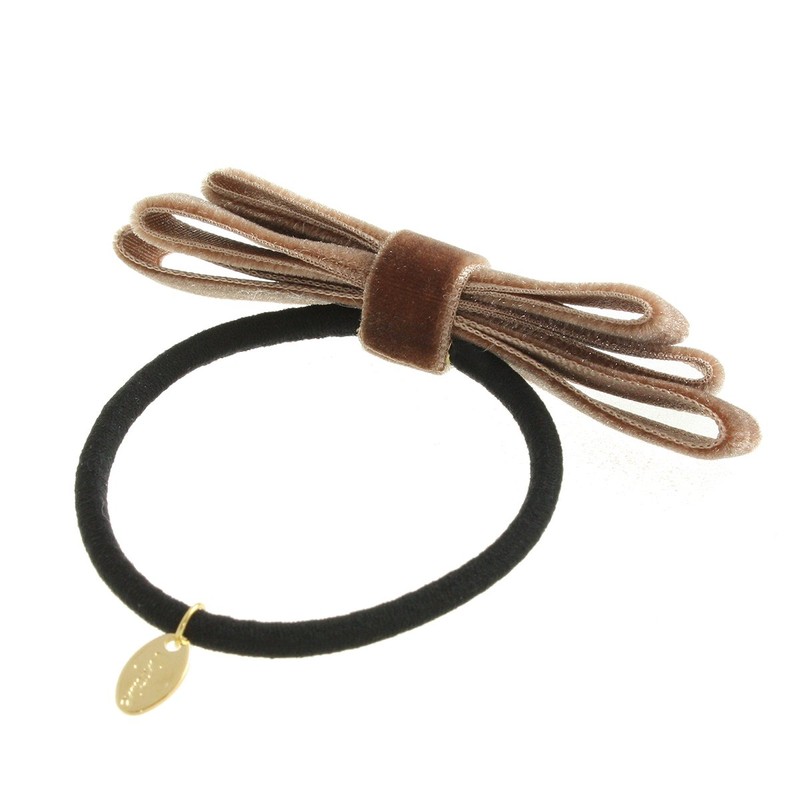 VINGTAINE H-770 Velvet Ribbon, Hair Elastics, Simple, Hair Accessory, Autumn
