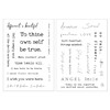 Everjoy Planner Stickers - Inspirational Quotes & Motivational Words, Simple