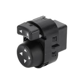 A ABSOPRO Car Mirror Switch No.15261341 View Mirror Remote Control Switch for Pontiac G6 Solstice Plastic Black