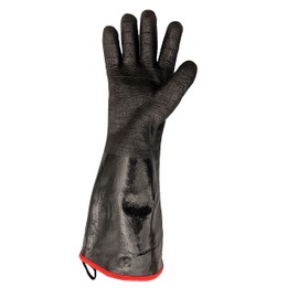 Oil Shield® 18" High Heat Neoprene Glove, Fryer Filtration Glove, 450 Degree Temp Rating, Liner, Food Service Safety (S)