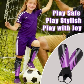 newox Soccer Shin Guards Kids Youth - Shin Pads Protection Boys Shin Guards Soccer Youth - Soccer Shin Guards for Kids 3-15 Years Old Girls Boys
