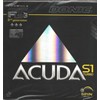 Donic Acuda S1 Turbo Table Tennis Rubber (2.0mm, Red)