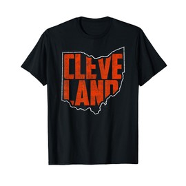 Vintage Cleveland Ohio Retro Souvenir for Boys Girls & Kids T-Shirt