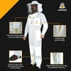 BeeProGear 3 layer Ultra Ventilated Mesh Beekeeping Suit with Round