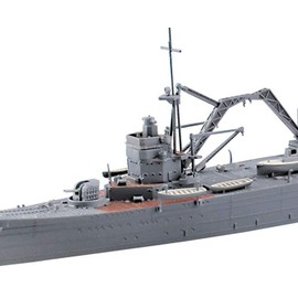 Aoshima Bunka Kyozai 1/700 Water Line Series No. 566 Japanese Navy Craft Ship Akashi Plastic Model
