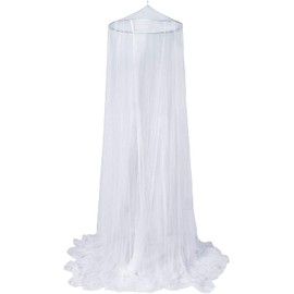 Fotgear Mosquitero de Camas, Bed Mosquitera Anti-Insectos para Cúpula Blanco, Suave y Cómodo con una Abertura,Adecuado para Cama Doble, Hamacas Cunas, Hogar y Viajes, 50 * 250 * 1050 cm