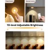 Aokpsrt Rechargeable RGB Puck Lights with Remote Control, 1500mAh Battery