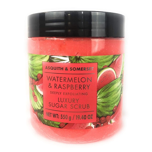 Asquith & Somerset Watermelon & Raspberry Sugar Scrub 19.4 OZ