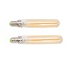 2Pcs LED Tube Bulb 4W E14 2300K Tubular Light Lamp