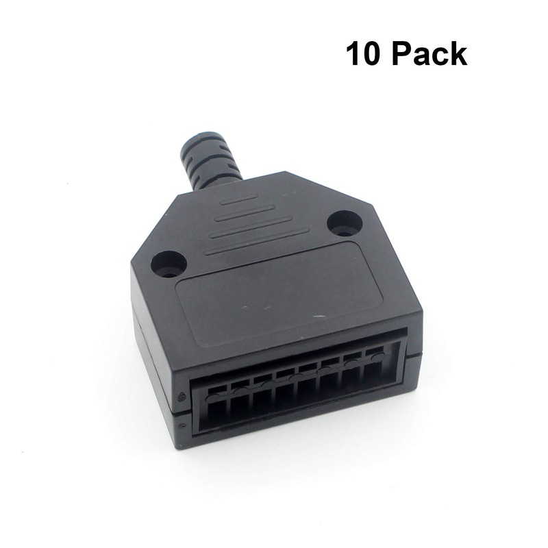 LoongGate OBD II Buchse 16 Pin Verdrahtungsstecker Adapter für OBD2